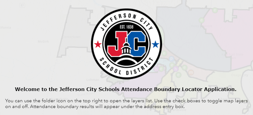 JC Schools Address Lookup Tool Graphic